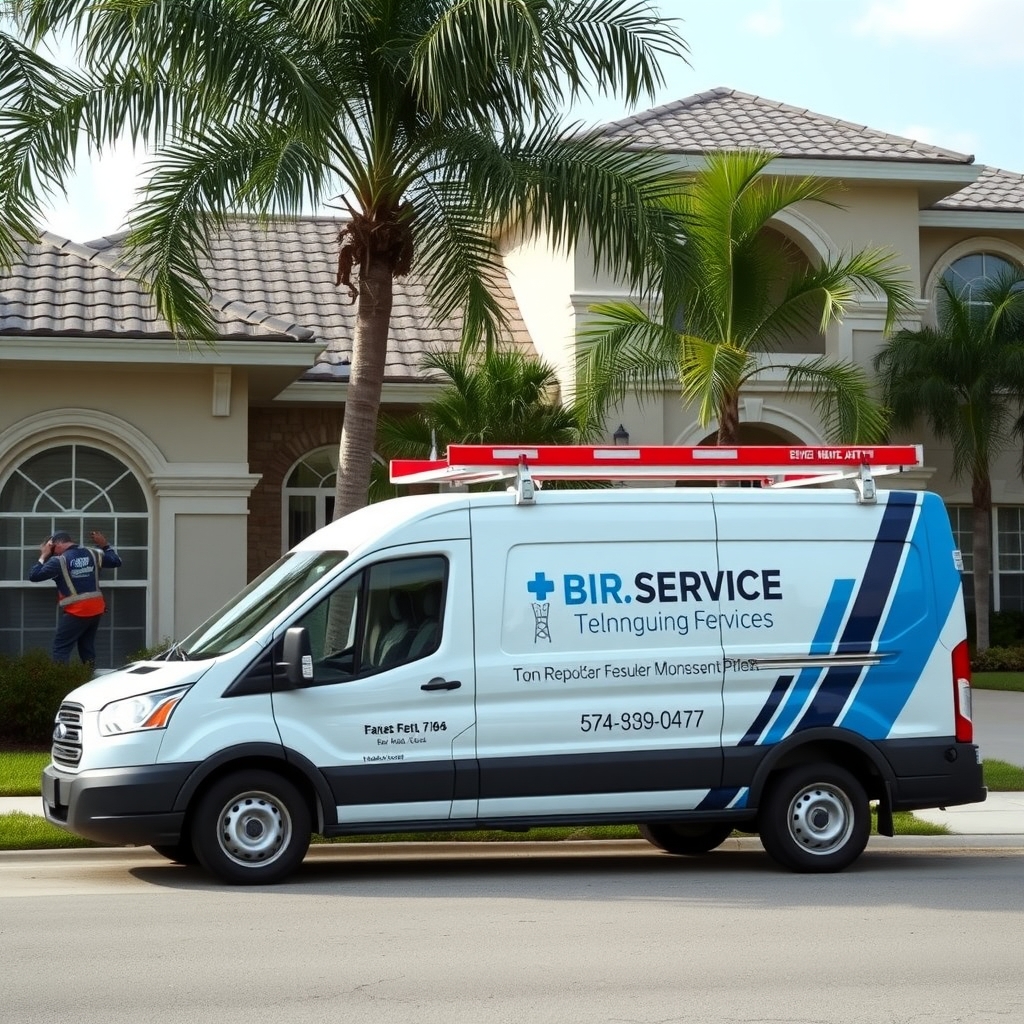 Plumber working at a residential home in Jupiter, FL